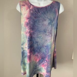 HEIMISH USA Multicolor Tie-Dye Tank Top